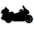 hond goldwing motorcycle decal